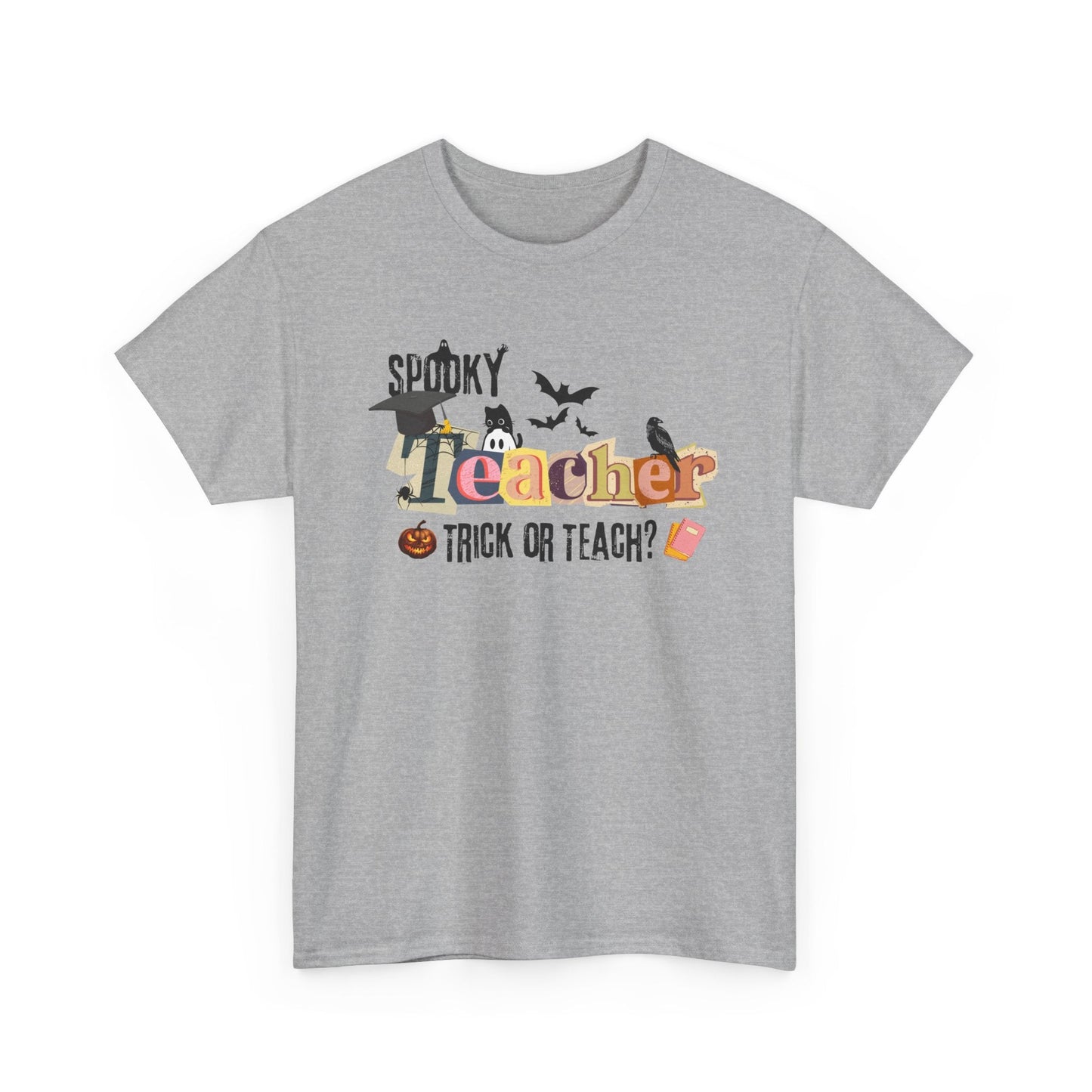 Spooky Teacher T-Shirt for Halloween - Trick or Teach? - Boo and Bewear