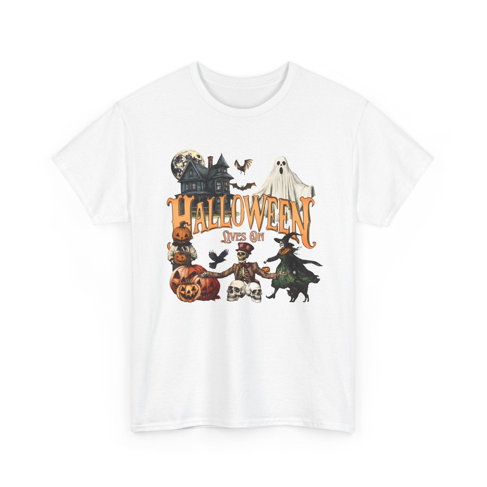 Vintage Halloween T-Shirt - Halloween Lives On - Boo and Bewear