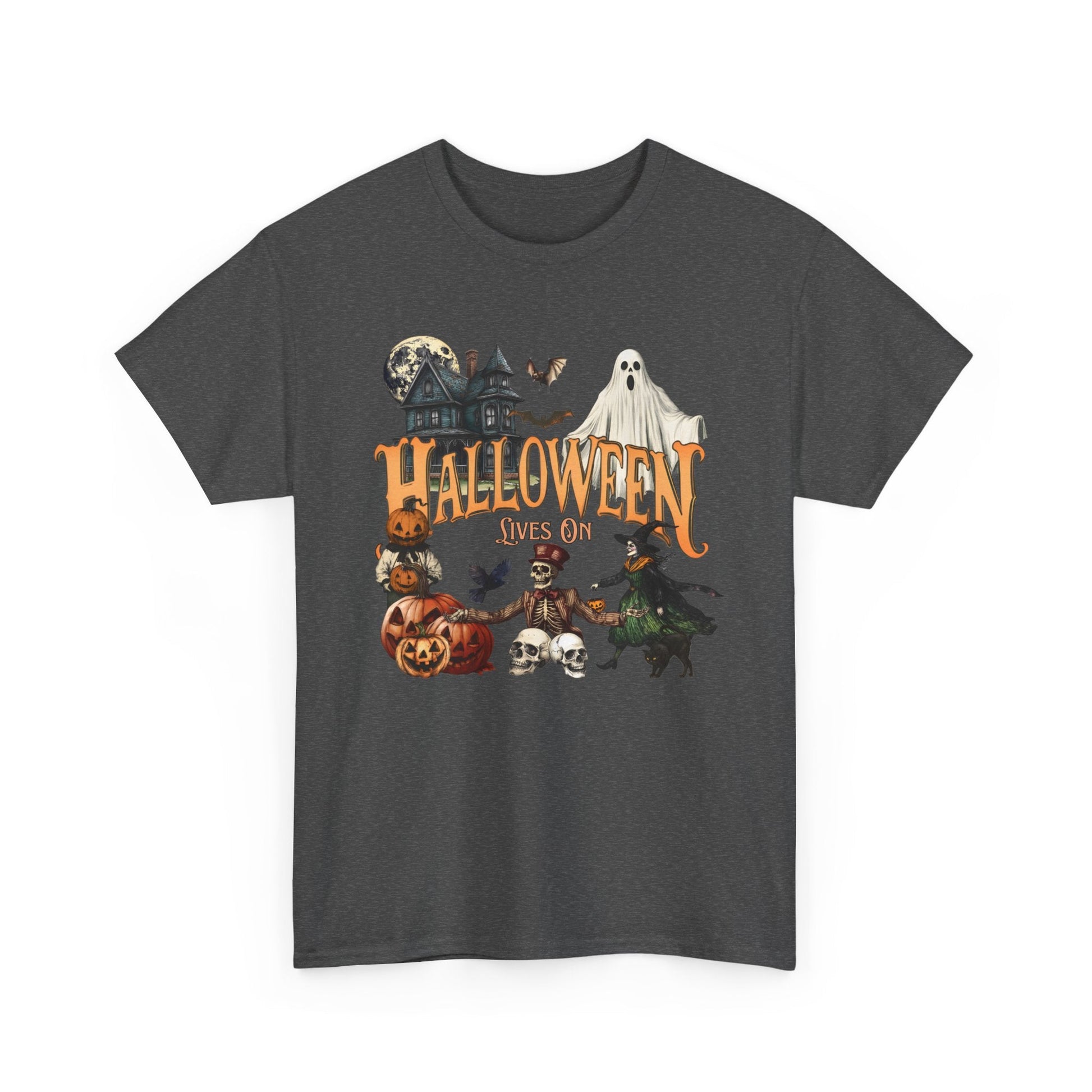 Vintage Halloween T-Shirt - Halloween Lives On - Boo and Bewear