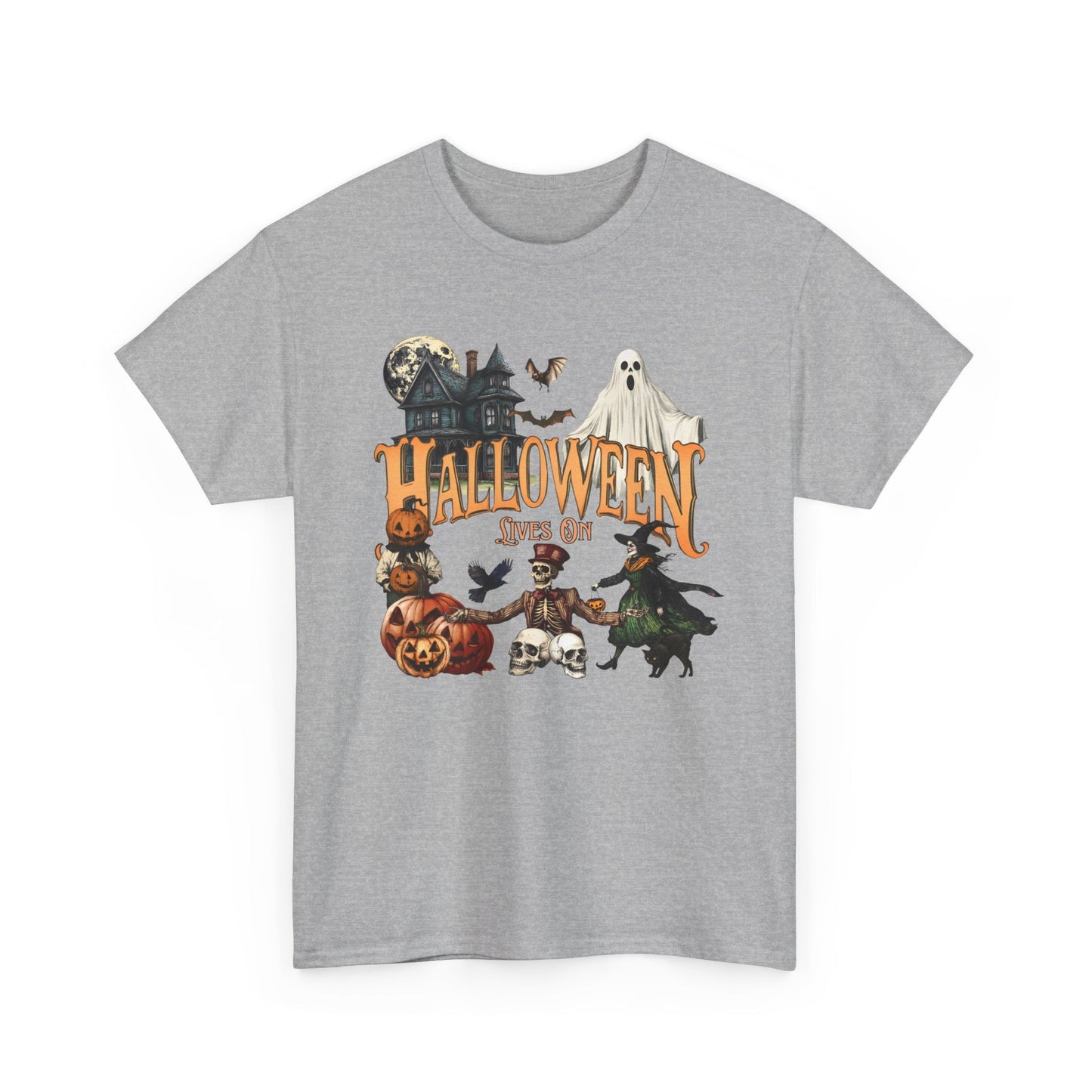 Vintage Halloween T-Shirt - Halloween Lives On - Boo and Bewear