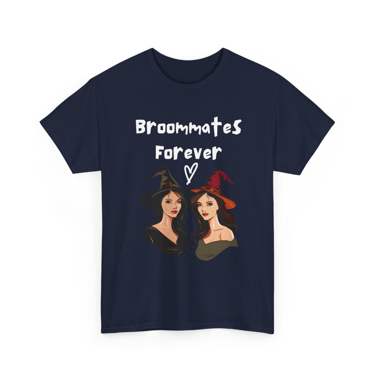 Witch T-Shirt with Best Friend - Broommates Forever - Boo and Bewear