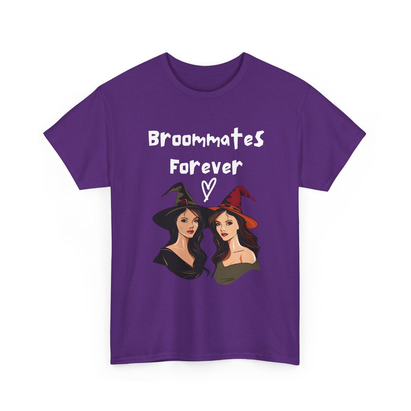 Witch T-Shirt with Best Friend - Broommates Forever - Boo and Bewear